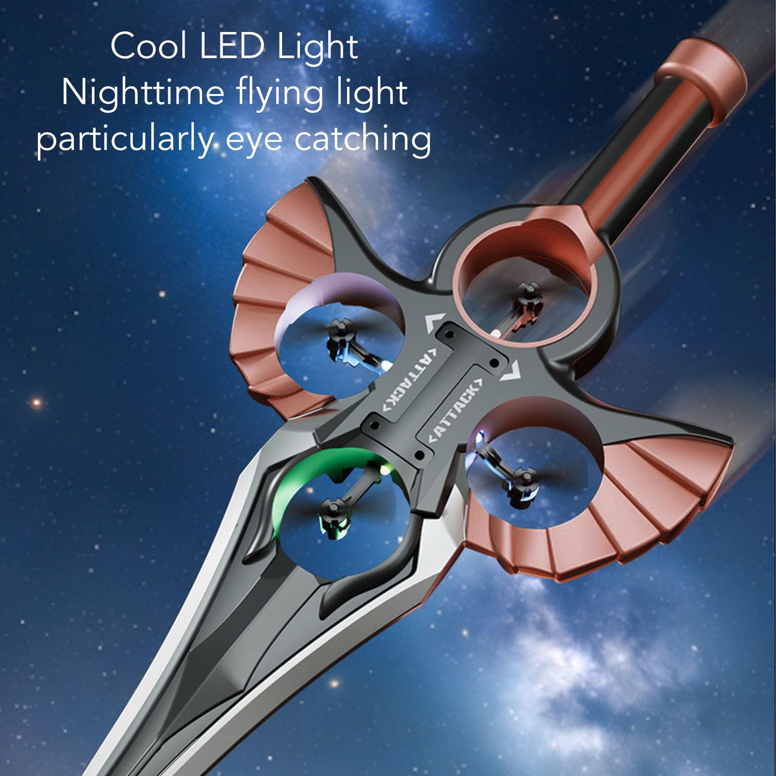 Airplane RC Gestura LED Shockproof - Dettaglio