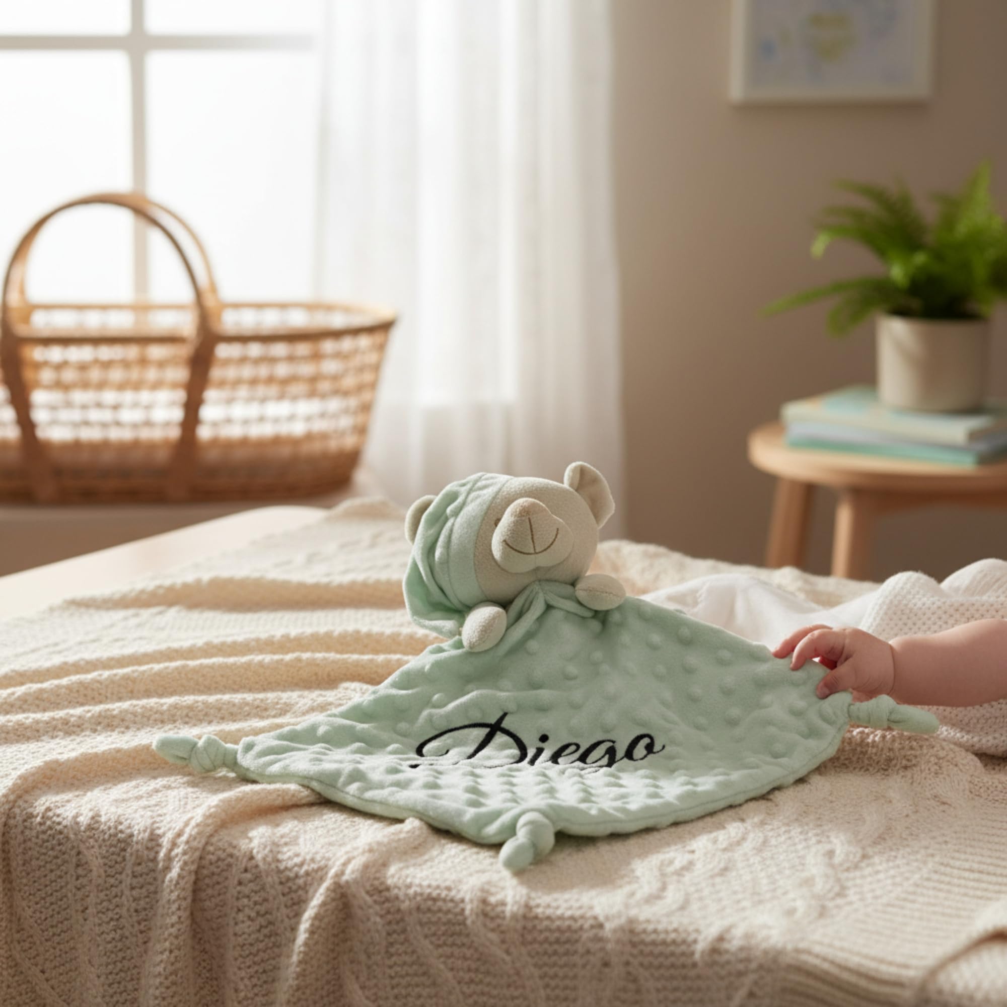 Variouss Dou Dou Personalizado para Bebé, Muñeco Dou Dou Atrapasueños, Regalo bebé con Nombre Bordado