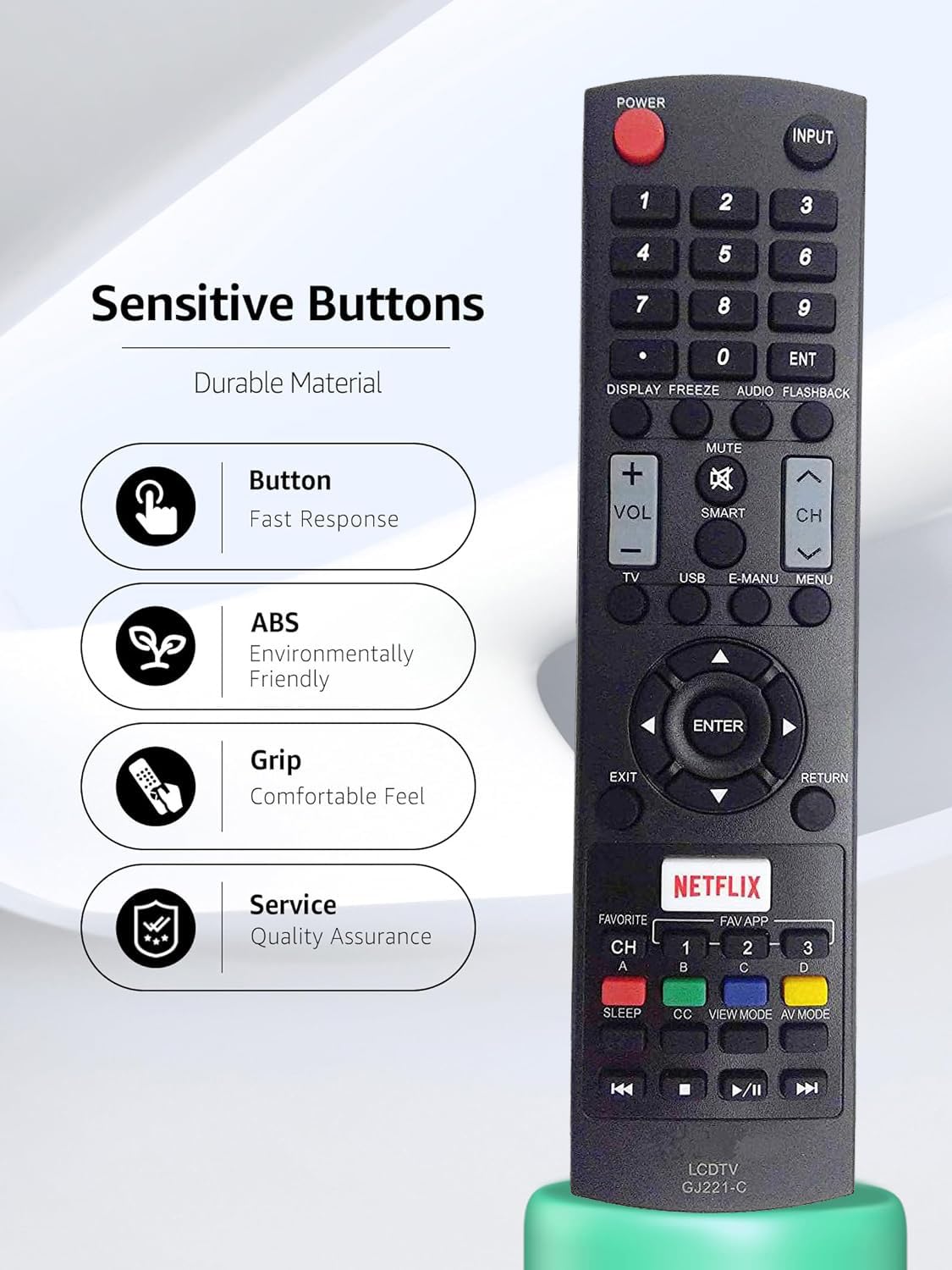 Amazon.com: Remote Control Replacement for Sharp Smart LCD