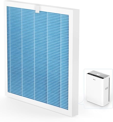 VEWIOR Filtro de repuesto oficial True HEPA, purificador de aire compatible con VEWIOR A3N, filtro HEPA verdadero H13 para filtro de aire A3N, disponible en Yaxa Costa Rica