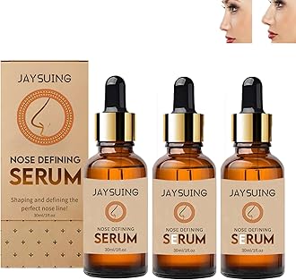 Rhinoplasty Serum, Z Nose Defining Serum, Nose Bone Remodeling Serum, Nose Defining Serum, Nose Lift Up Essential Oil, Nose Shrinker Shaper Serum (3 Pieces)