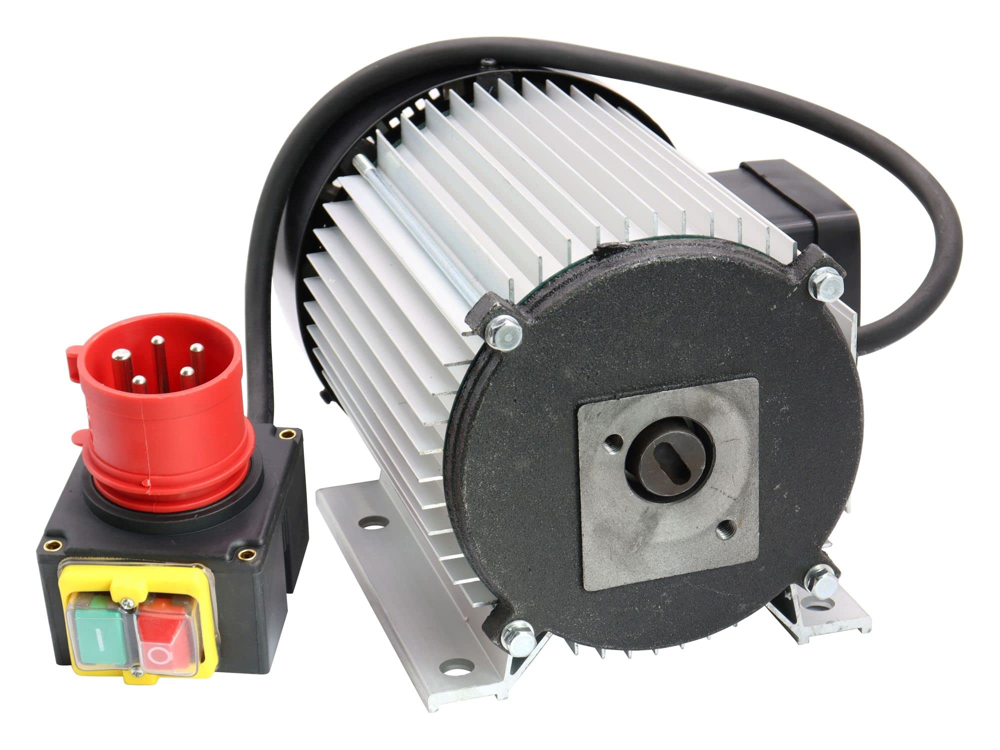 SECURA Elektromotor 400V + Schalter kompatibel mit Zipper ZI-HS14TN Holzspalter
