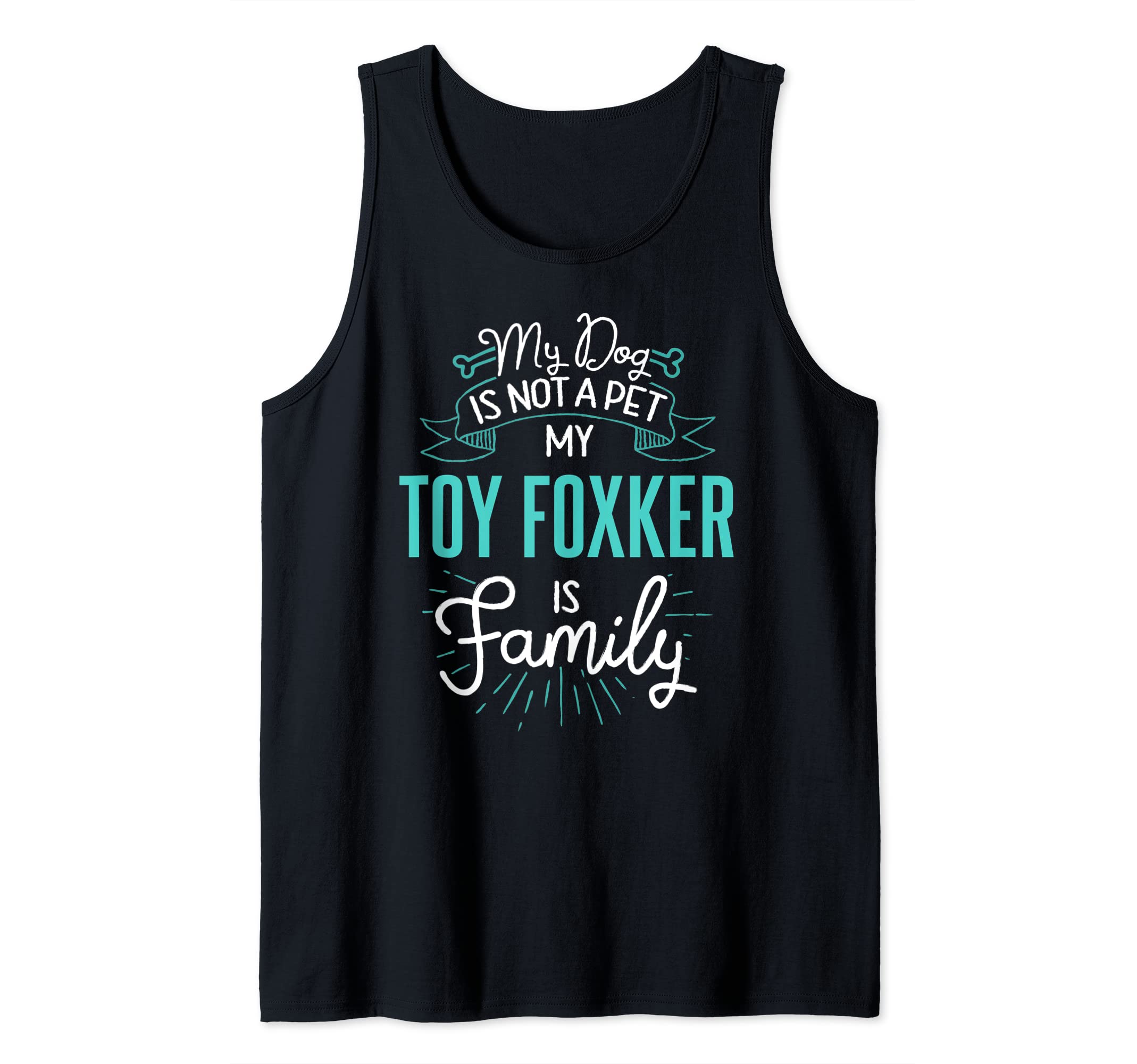 Cute Toy Foxker Shirt Family Dog Gift for Women Men Tank Top