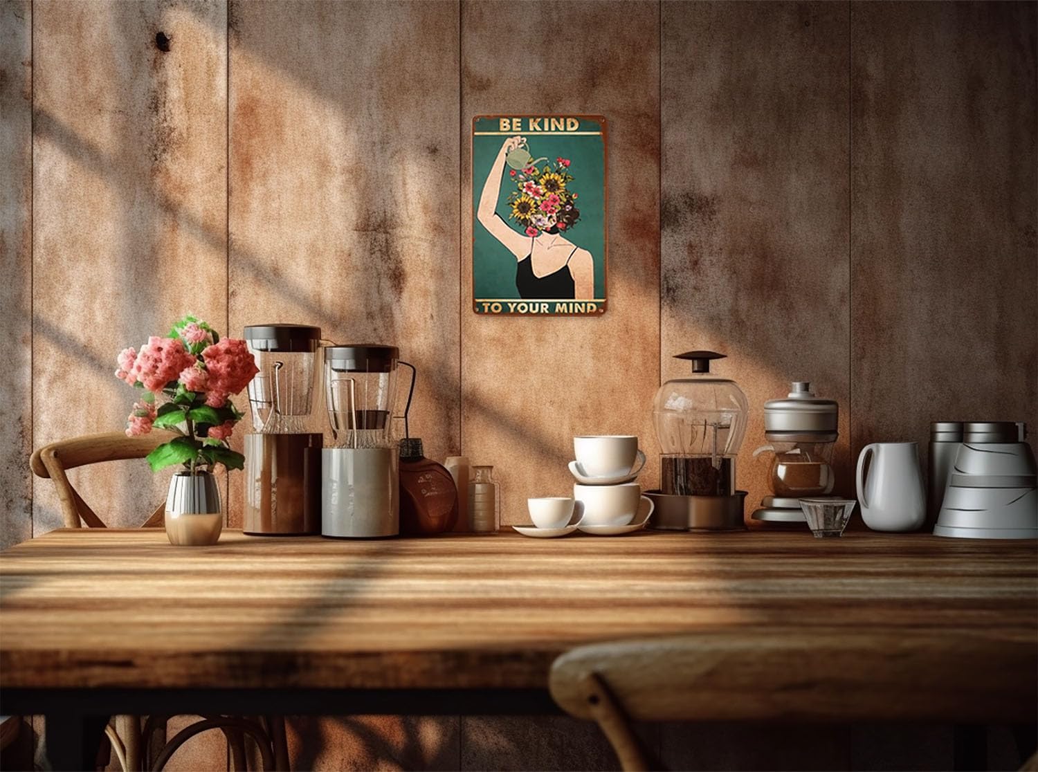 Be Kind to Your Mind Metal Sign