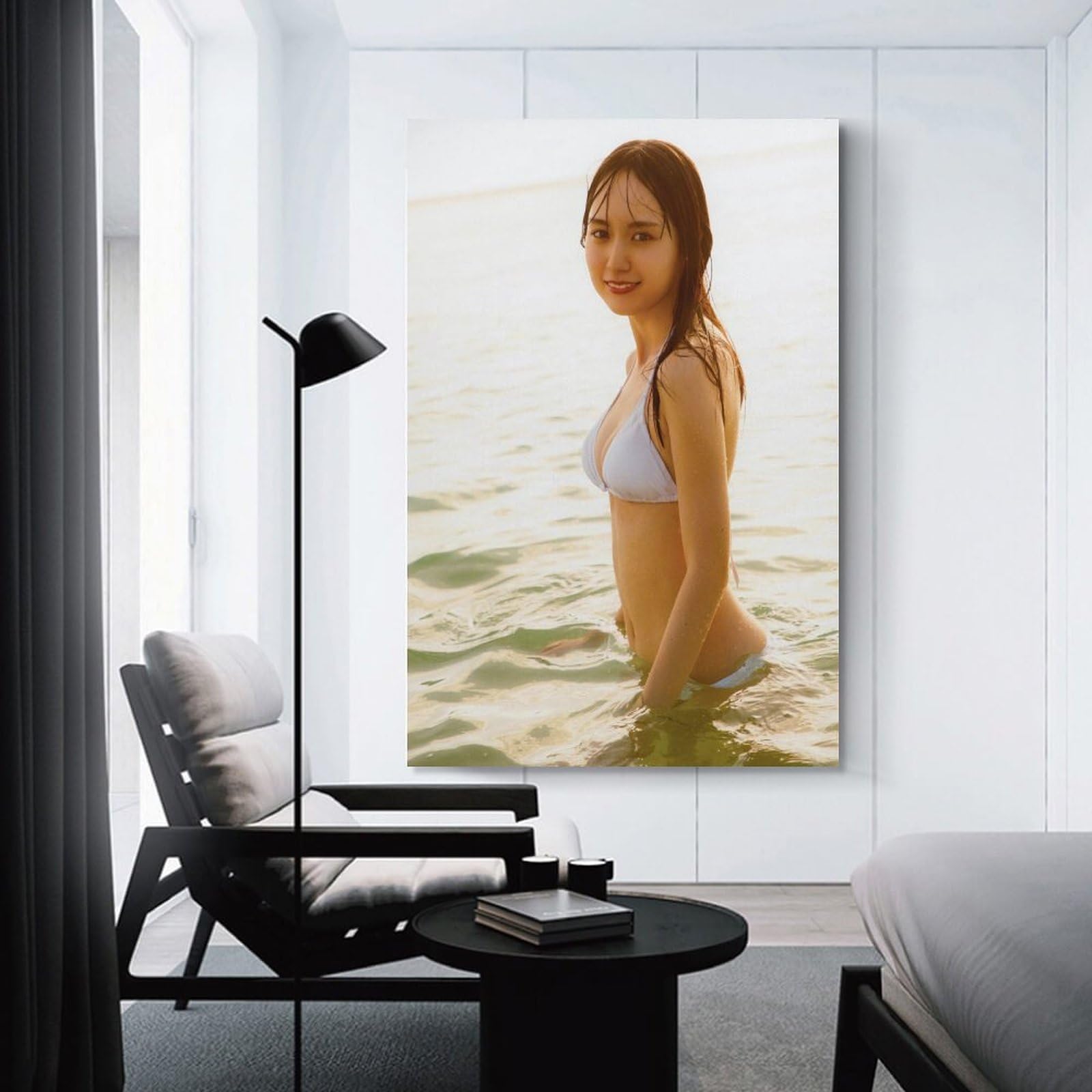 Amazon.co.jp: 賀喜遥香 (13) グラビア画像のポスター キャンバス