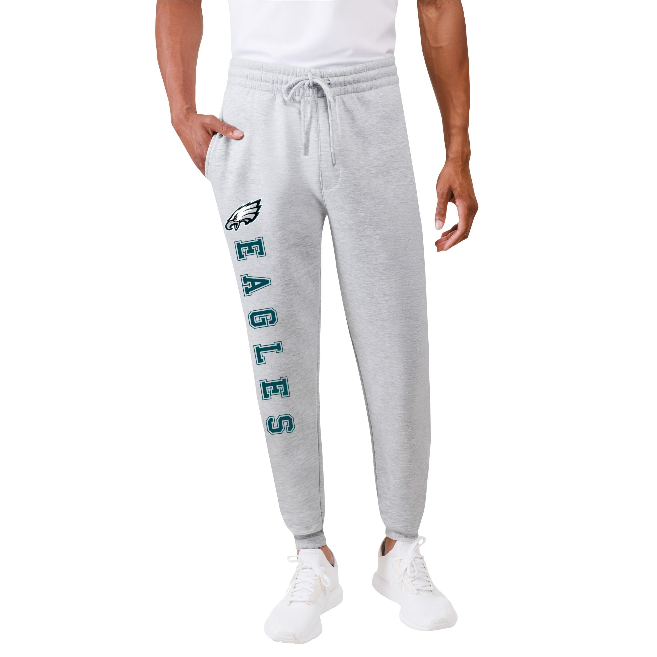 Ultra Game Men's NFL Official Super Soft Game Day Jogger Sweatpants