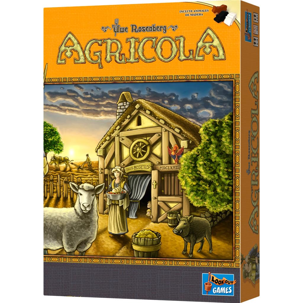 Asmodee Agricola, Juego de Mesa de Estrategia Ganador de Varios Premios