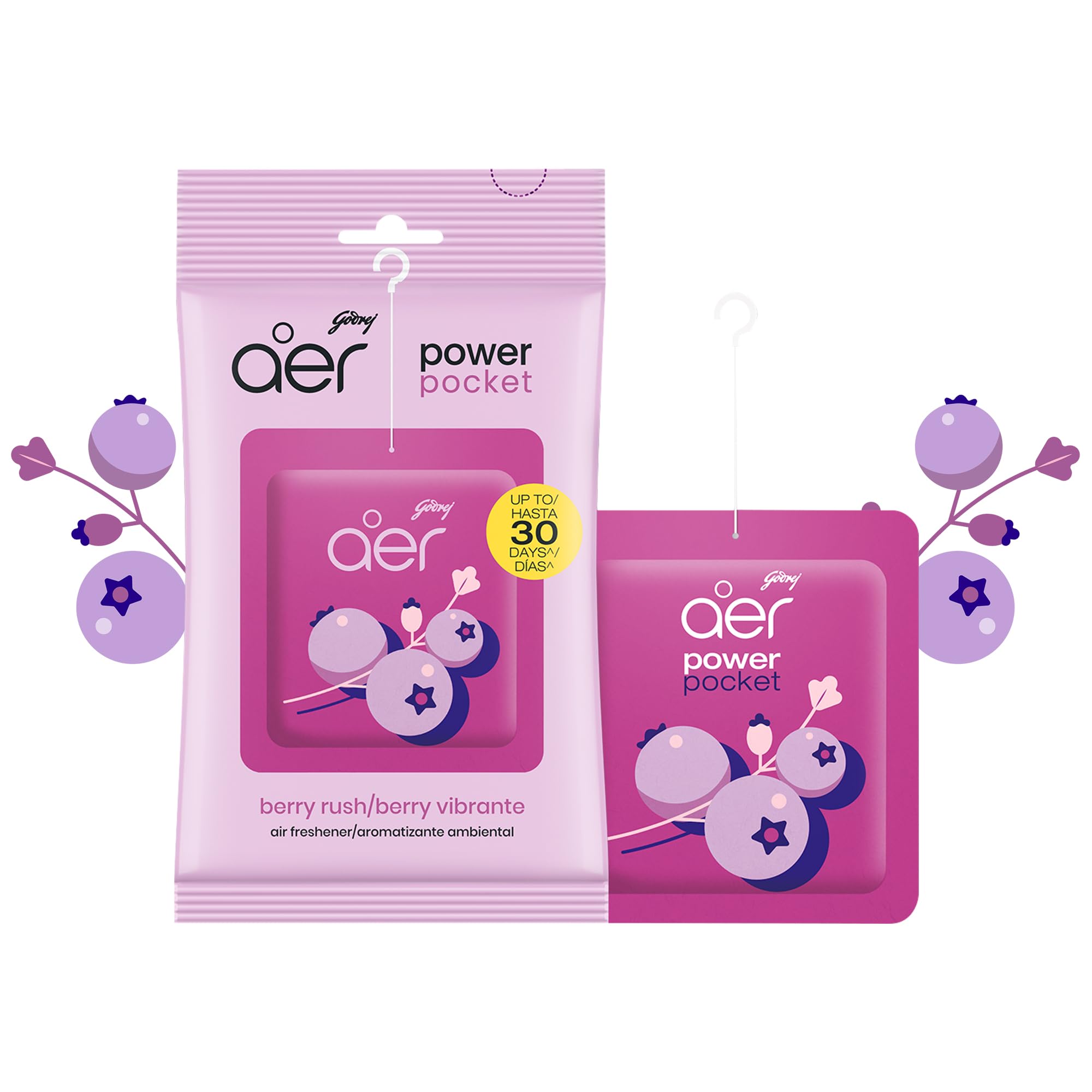 Aer Power Pocket Berry Rush 1pk, 7.5g
