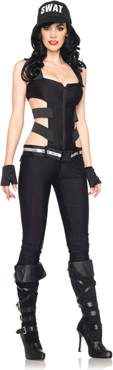 レッグアベニュー LEG AVENUE 4PC- SWATコスチューム 制服 婦警