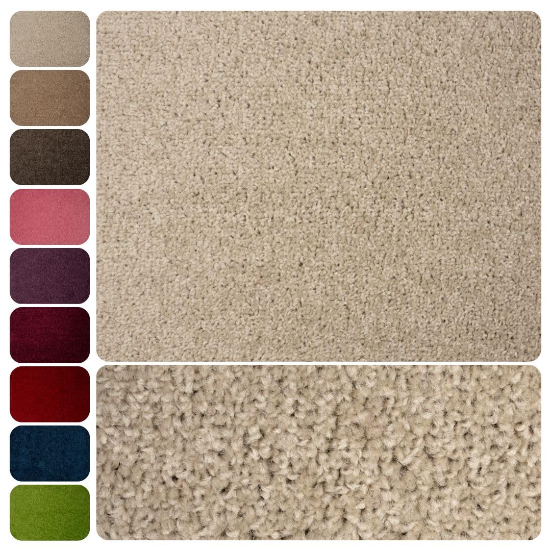 Teppichboden Meterware Auslegware Velours Hochflor