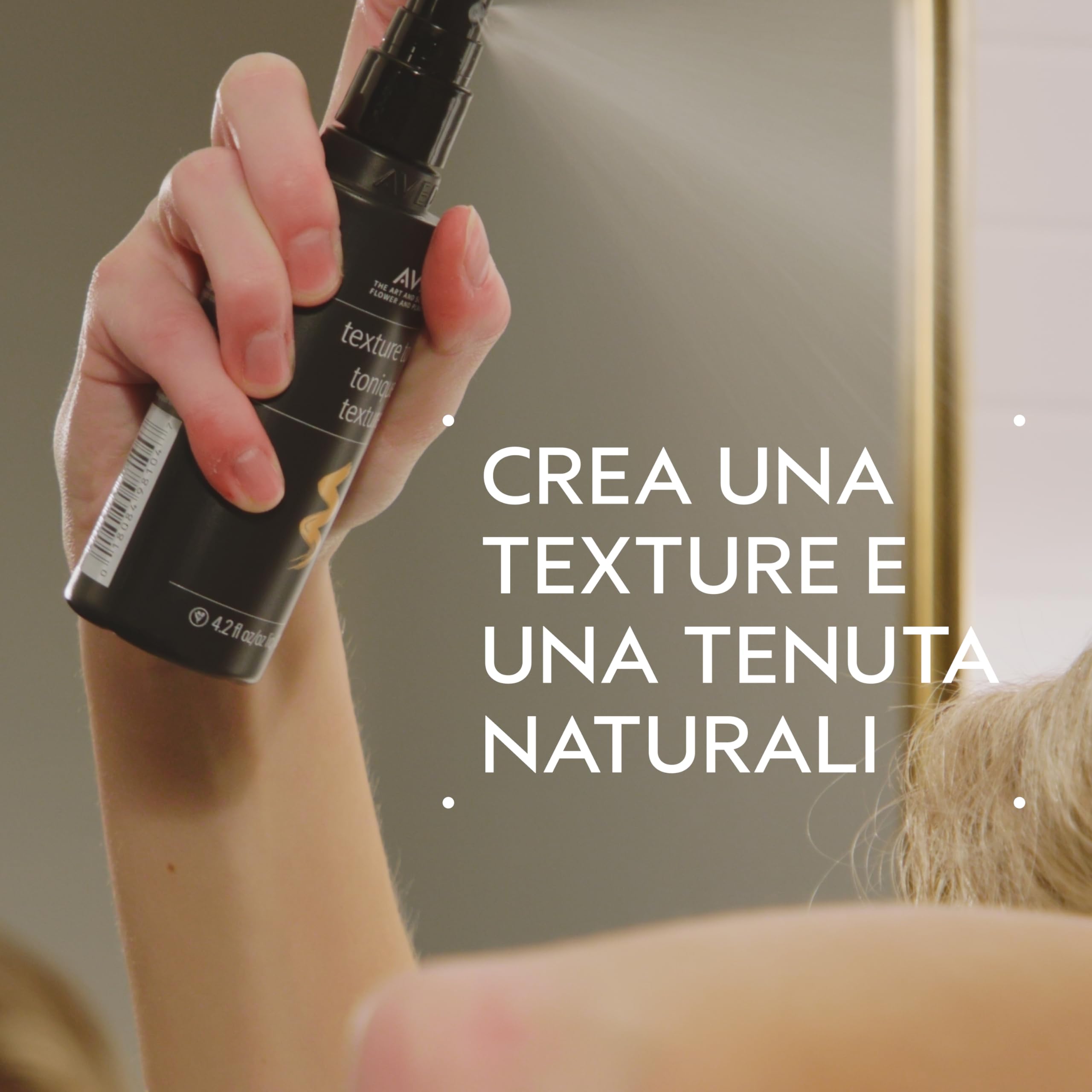 Aveda Texture Tonic - Spray Texturizzante Effetto Beach Waves - Spray Styling con Zucchero e Sale - Per Tutti i Tipi di Capelli (125 ml)