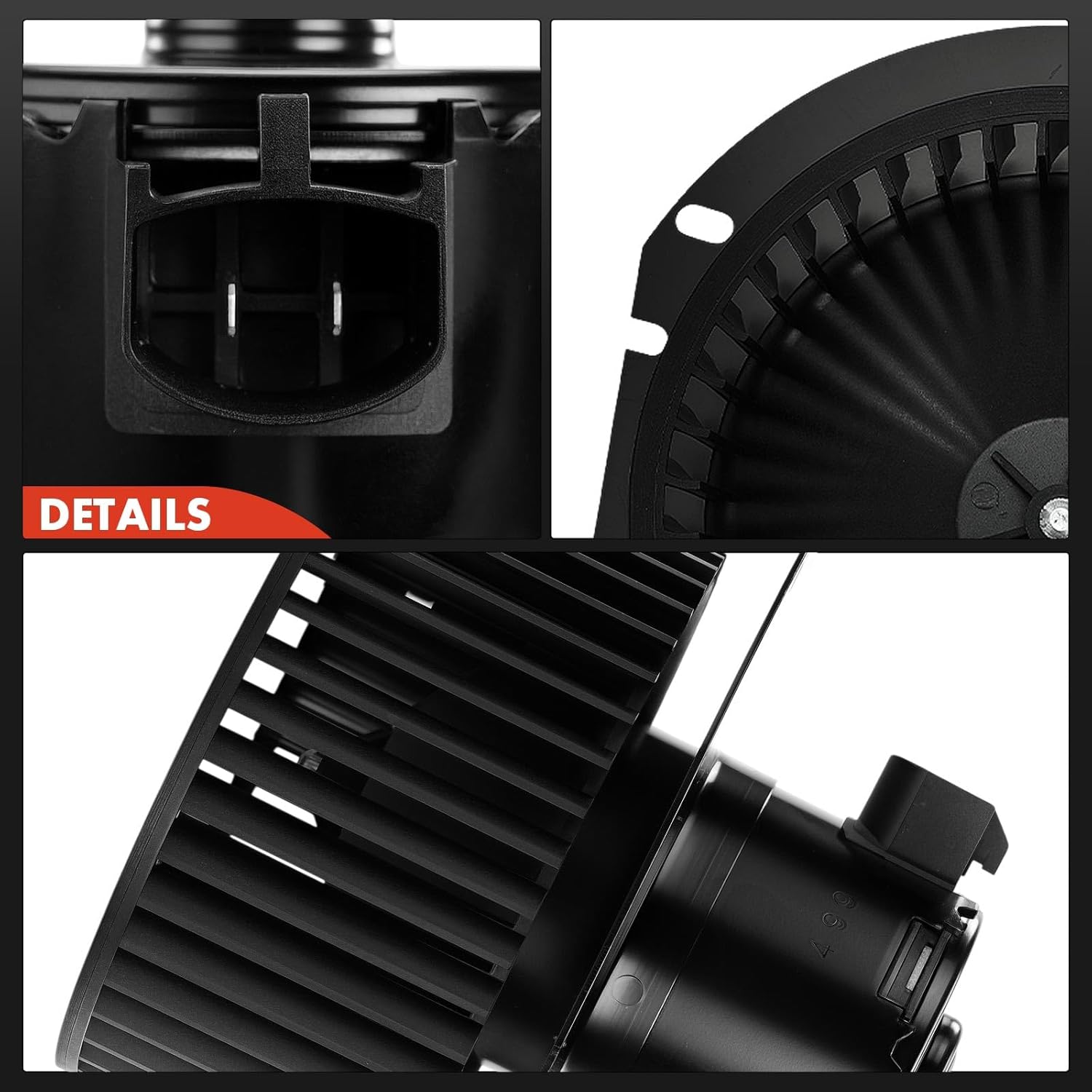 A-Premium Front HVAC Heater Blower Motor Compatible with Ford Ranger, Explorer, Explorer Sport Trac, Explorer Sport & Mazda B3000, B2300, B2500, B4000 & Mercury Mountaineer, with Fan Cage