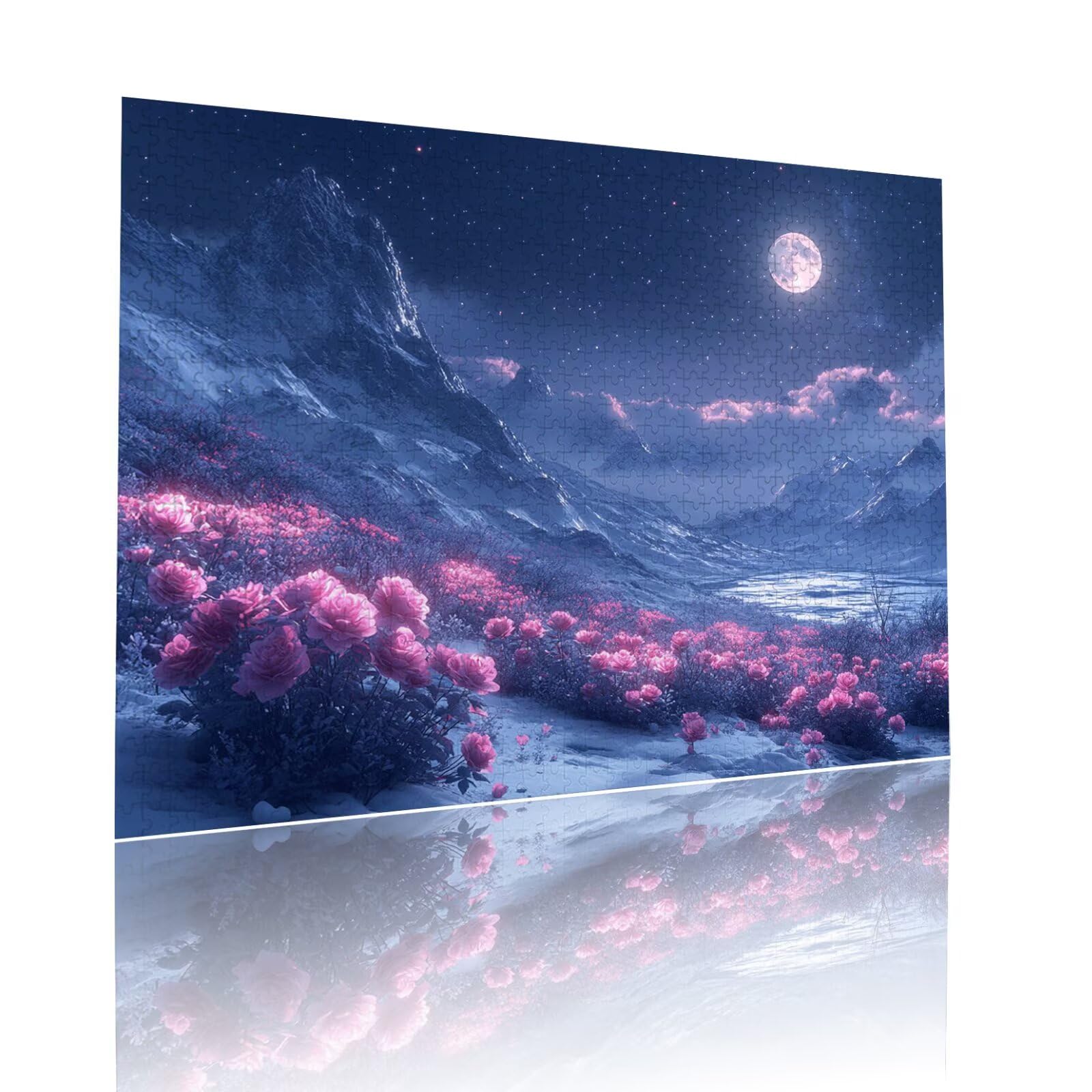 Puzzle Erwachsene 2000 Teile Sternenhimmel Blume Educa Jigsaw für Kinder ab 8 Jahren Mädchen Jungen, Erwachsene Impossible Klassische Puzzles Schwer, Anspruchsvoll Spielspaß, Geschenke 70x99cm t-966