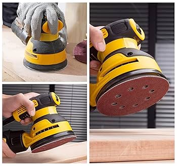 ルピア　5L VFINE 100 PCS 5 Inch Sanding Disc 60 Grit, 8 Hole Sandpaper