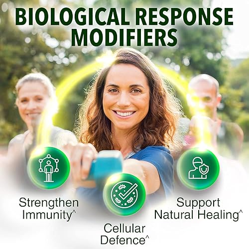 Miniatura 2 de LABO Nutrition BRM orgánico bioactivo apoyo inmunológico avanzado y mantiene la actividad natural de las células asesinas 6 hongos terapéuticos