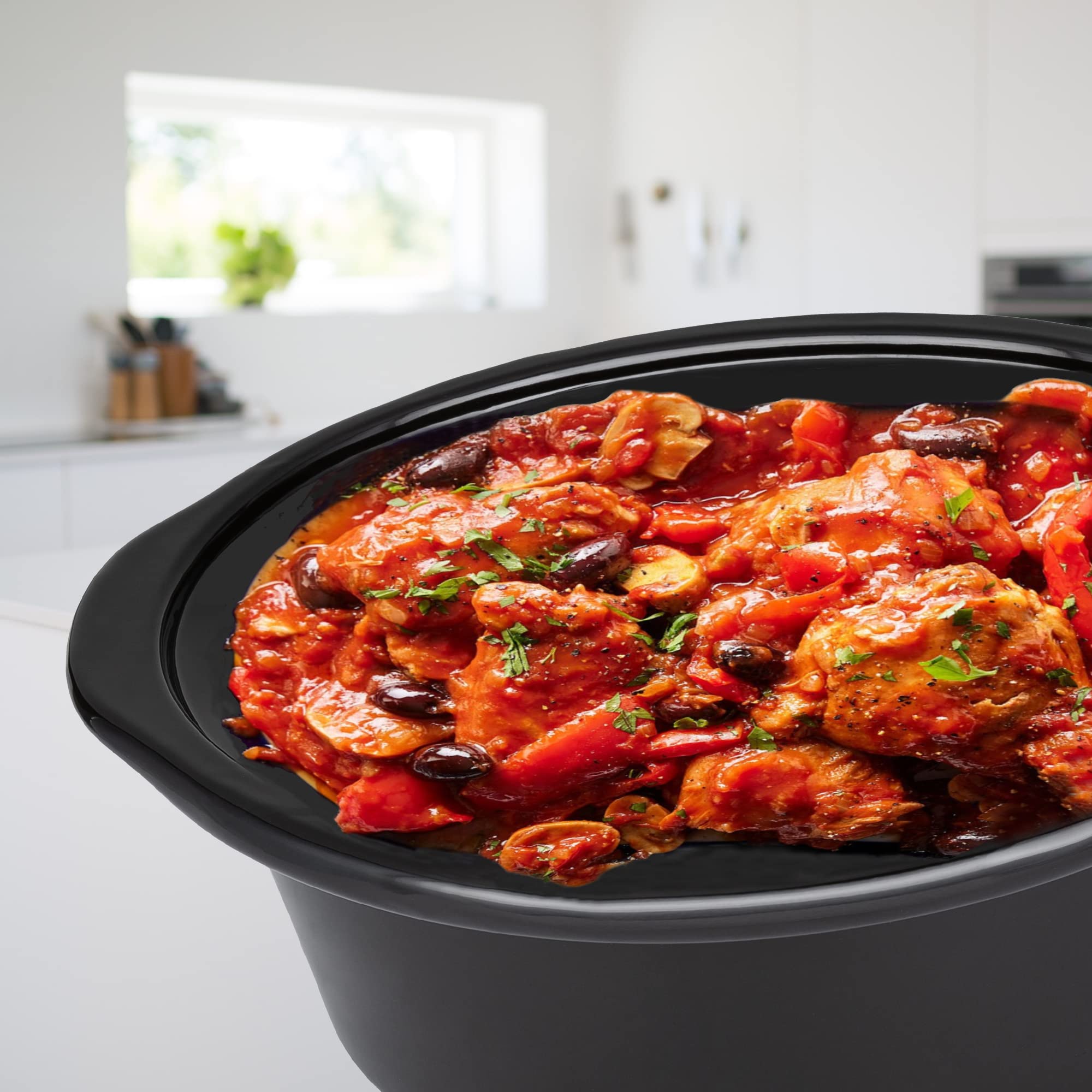 TESLA SlowCook S800 Deluxe wolnowar - 5,6 l, 250 W, cyfrowy zegar sterujący