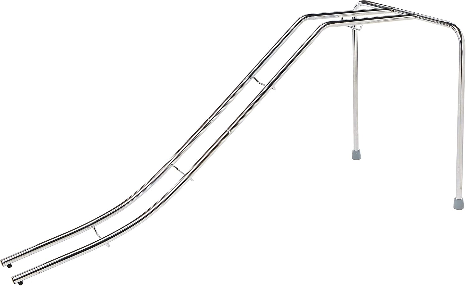 FLAGHOUSE Chrome Bowling Ball Ramp Freestanding Lightweight