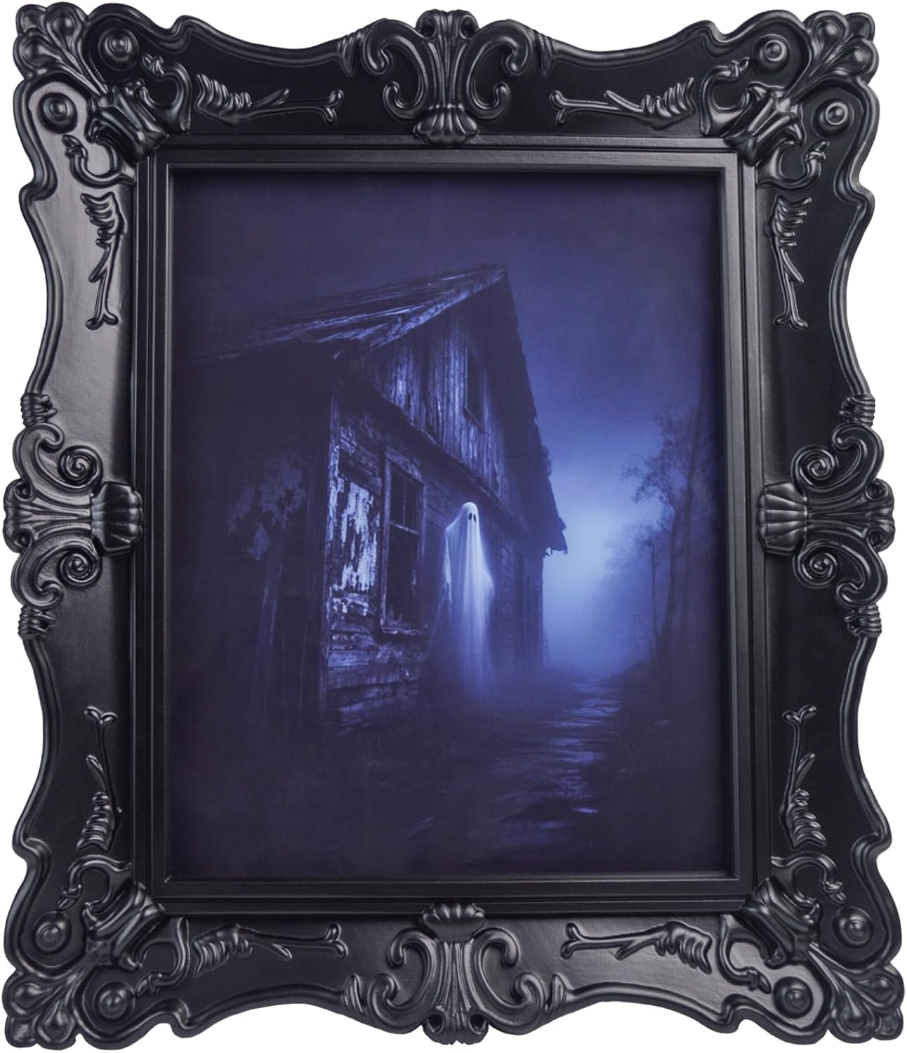 Product image of 8x10 Black Vintage Picture Frame Ornate Antique Wall Decor, Retro Gothic Home Decor Dark Academia Wall Art Decor for Halloween & Christmas Gift Wall Mount & Tabletop Display Photo Gallery Art, Black