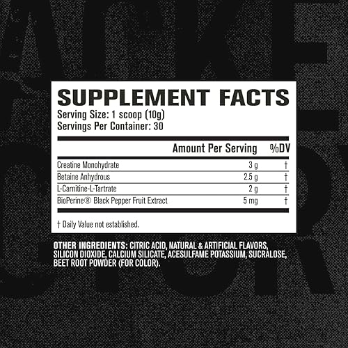 Vista 34 de Jacked Factory Growth Surge Creatine Post Workout con L-Carnitina - Creador muscular diario y suplemento de recuperación con monohidrato