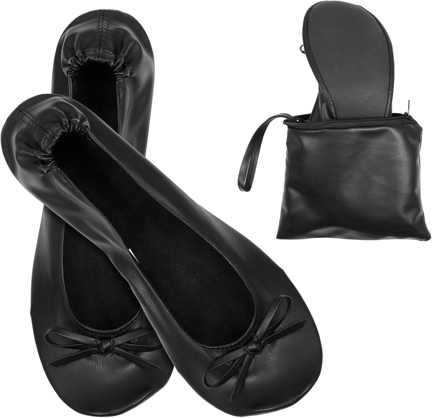 Lusofie Women Foldable Flats - Travel Ready Design