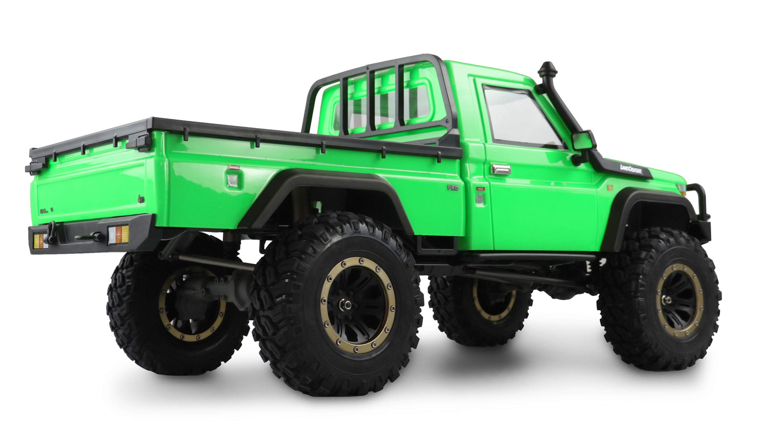 Amewi AMXRock RCX8B Scale Crawler Pick-Up 1:8, RTR verde RC telecomandato