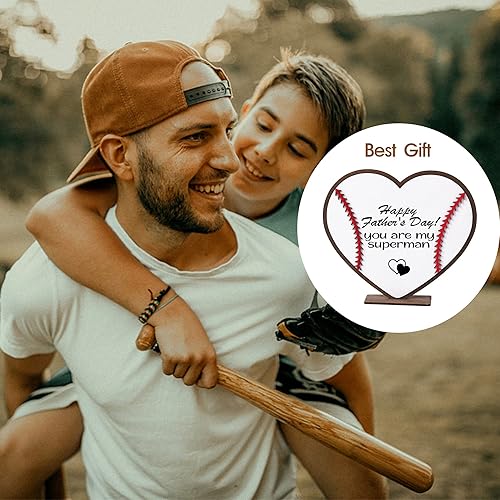 Miniatura 6 de Letrero de bÃ©isbol personalizado para el dÃ­a del padre, regalo para papÃ¡, mamÃ¡, abuelo, novio, graduaciÃ³n, Navidad