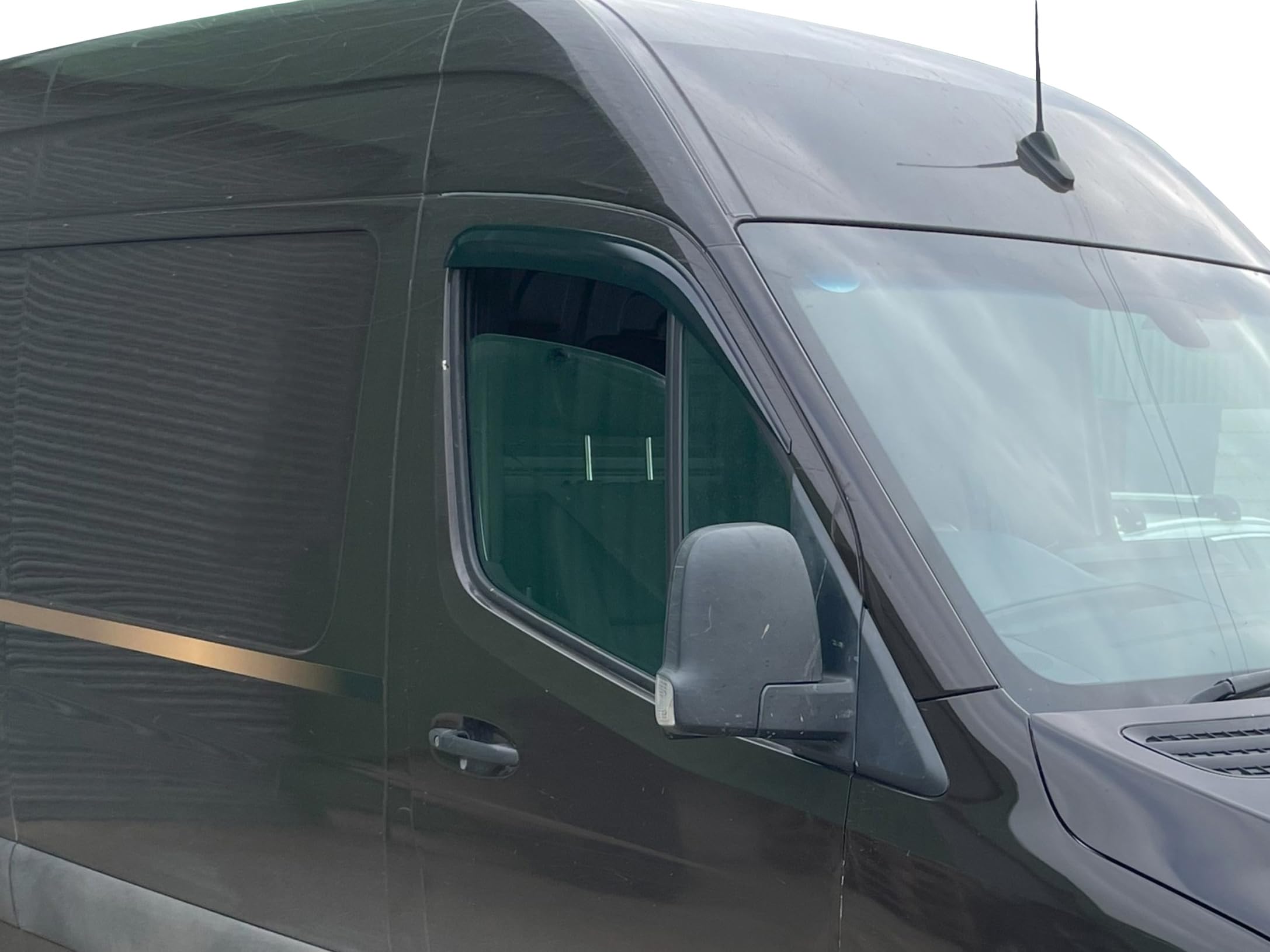 AUTO CLOVER Windabweiser-Set für Mercedes Sprinter/VW Crafter ab 2006 (2 Stück)