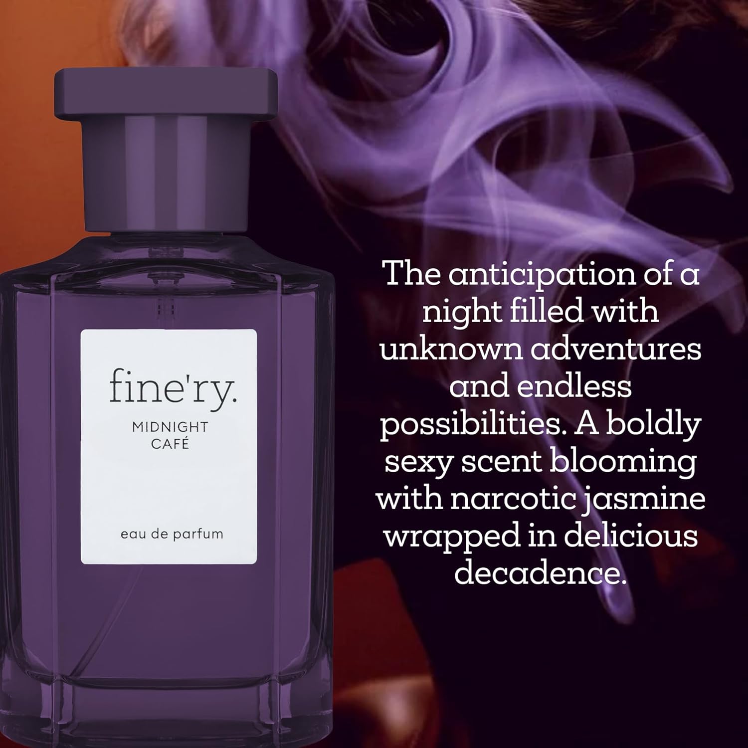 Fine'ry Midnight Cafe Eau De Parfum & Body Mist Set - Warm & Spicy Notes Of Crème De Café & Jasmine - Fragrance Layering Combo (2oz + 5oz) - Image 3