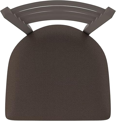 Miniatura 151 de 410 Jackie Taburete de bar giratorio de 36 pulgadas con acabado bronce y asiento de vinilo negro Vinilo negro,Canter Burdeos,Tierra Canter,Canter