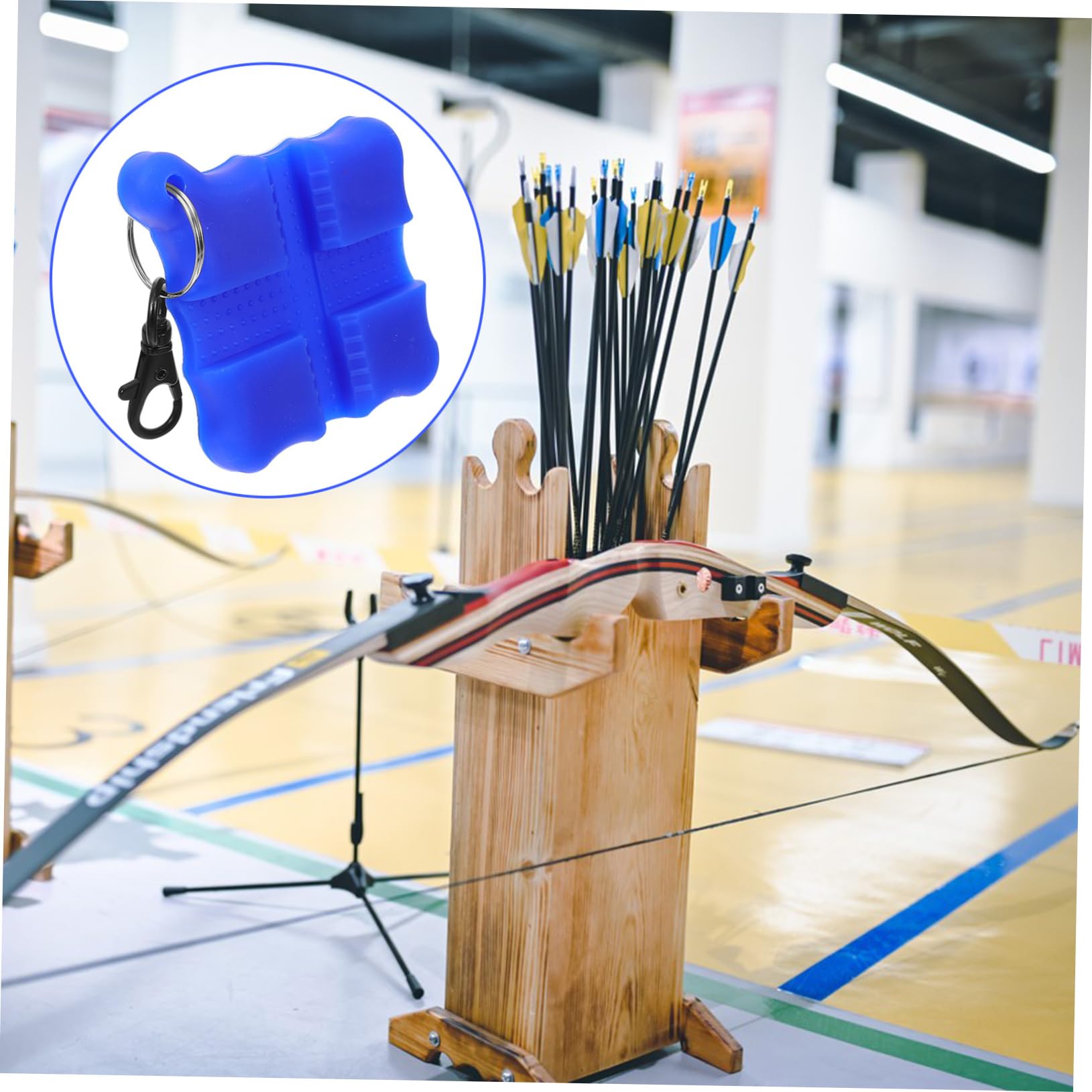 BESPORTBLE Puller Remover for Arrow Universal Nock Tool Arrow Removal Anti-Slip Surface Ergonomic Design for Bow Hunting