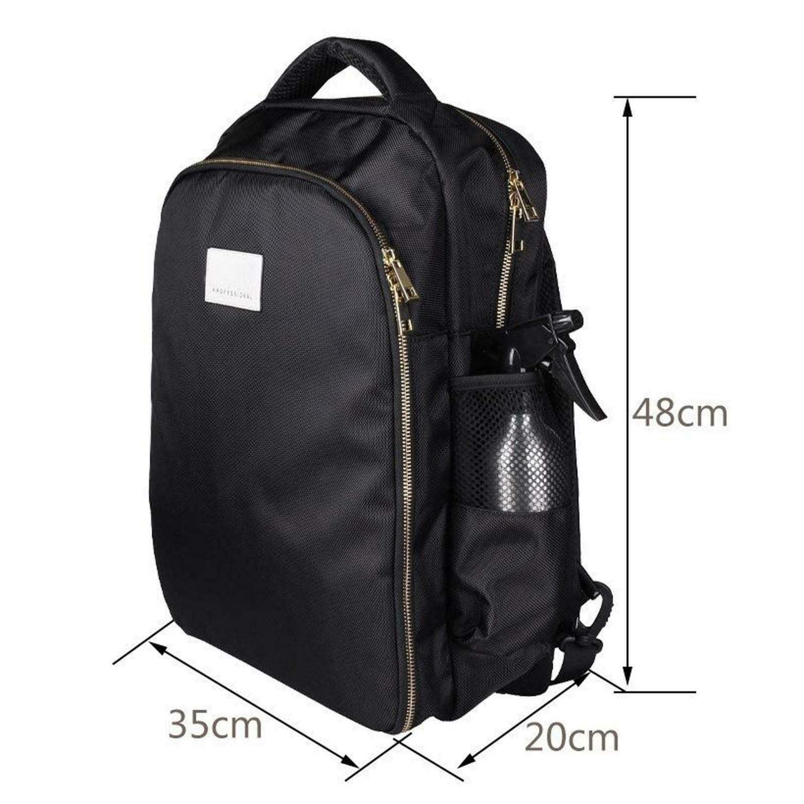 Zaino da barbiere Strumento multifunzionale per parrucchiere Borsa da viaggio per attrezzi da trucco Organizer per forbici Clippers, portatile