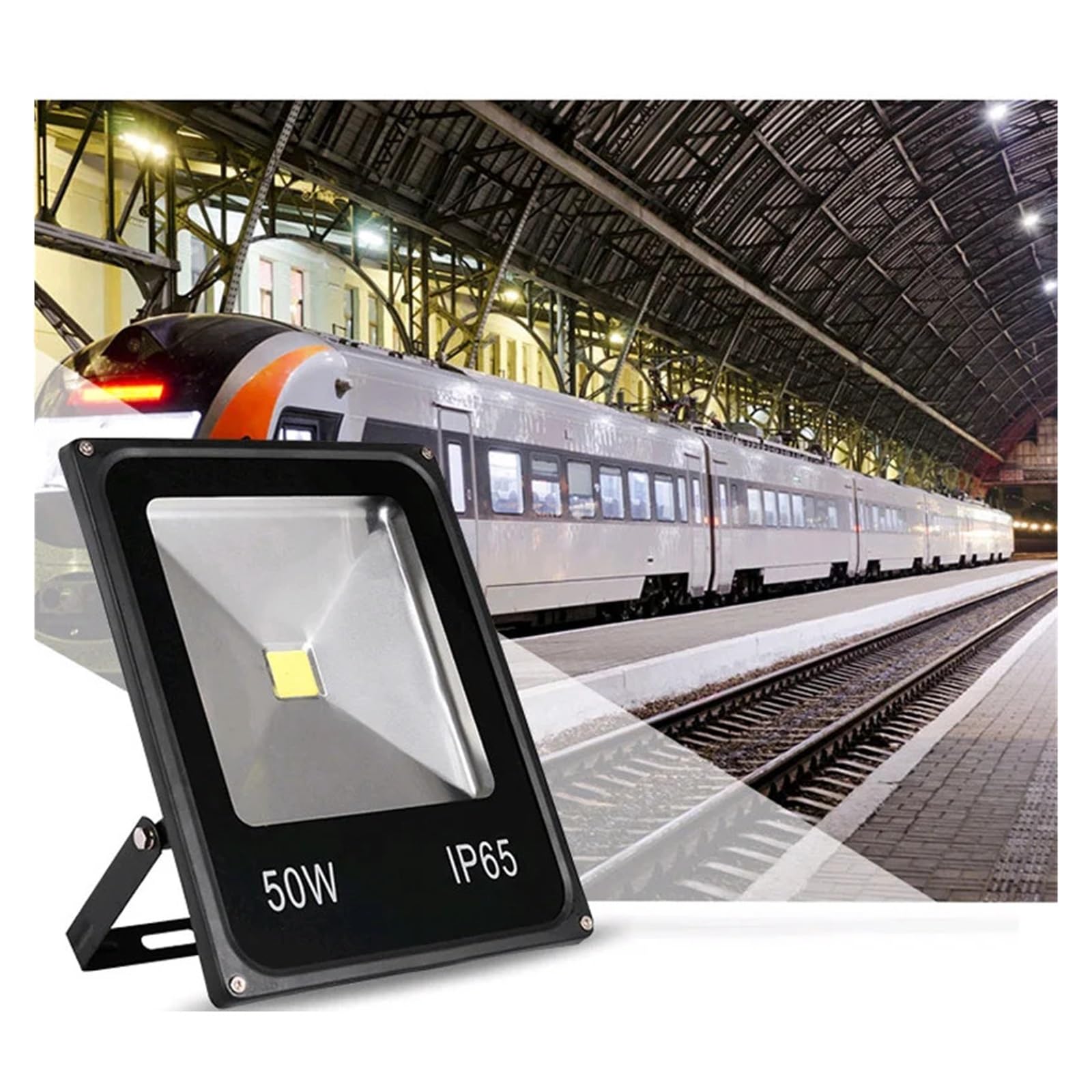 Flood Lights Outdoor, Reflektor Led 10 W Reflektor 20 W 30 W 50 W Oświetlenie Zewnętrzne Lampa Bouw Szperacz Światło Oświetlenie Krajobrazu,for Forecourt, Backyard, Garages and More(30W)