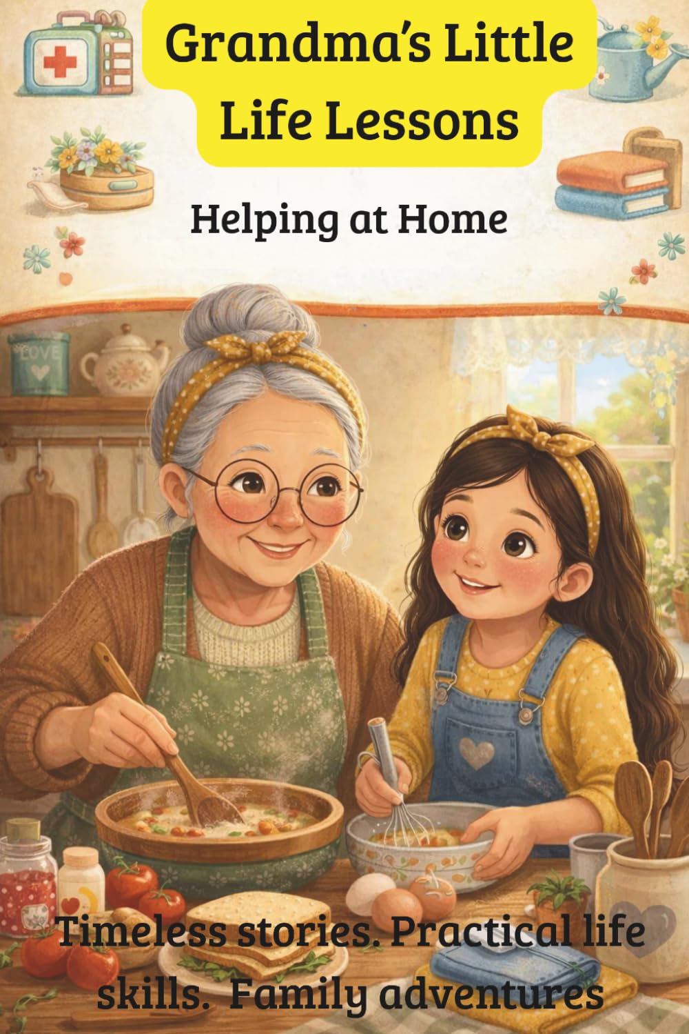 Grandma's Little Life Lessons: Helping at Home: Timeless Stories. Practical Life Skills. Family Adventures. (Grandma and Me)
