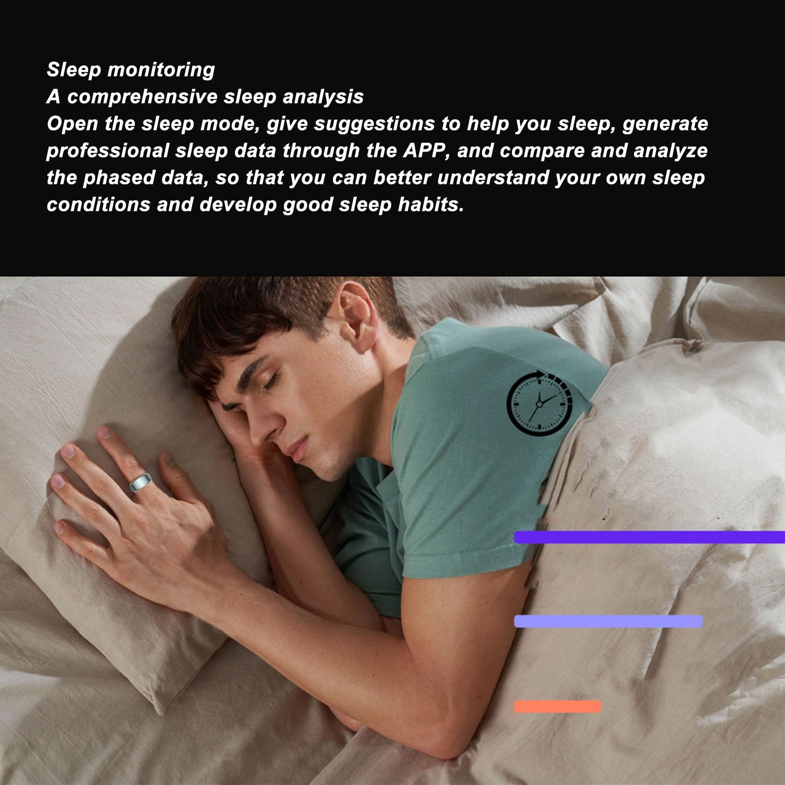 GOWENIC Smart Ring for Men and Women, Smart Ring Step Counting Fitness Ring, Smart Ring with Charging Compartment BT for TikTok Video Scrolling, Page Turning, Camera Remote