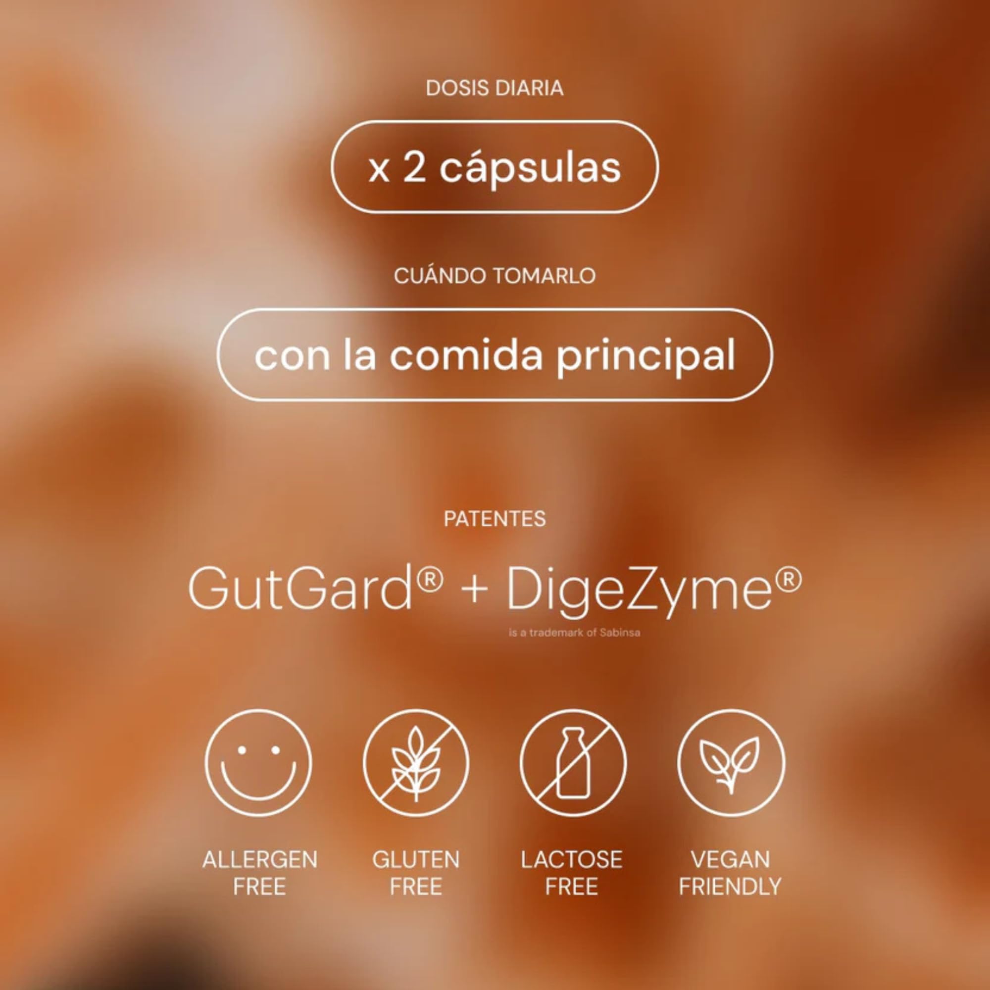 Enzimas Digestivas Butirato Quercetina DigeZyme be levels | Con hinojo, jengibre, melisa y manzanilla. Formula vegana. Sin gluten ni lactosa. 2 capsulas al dia.