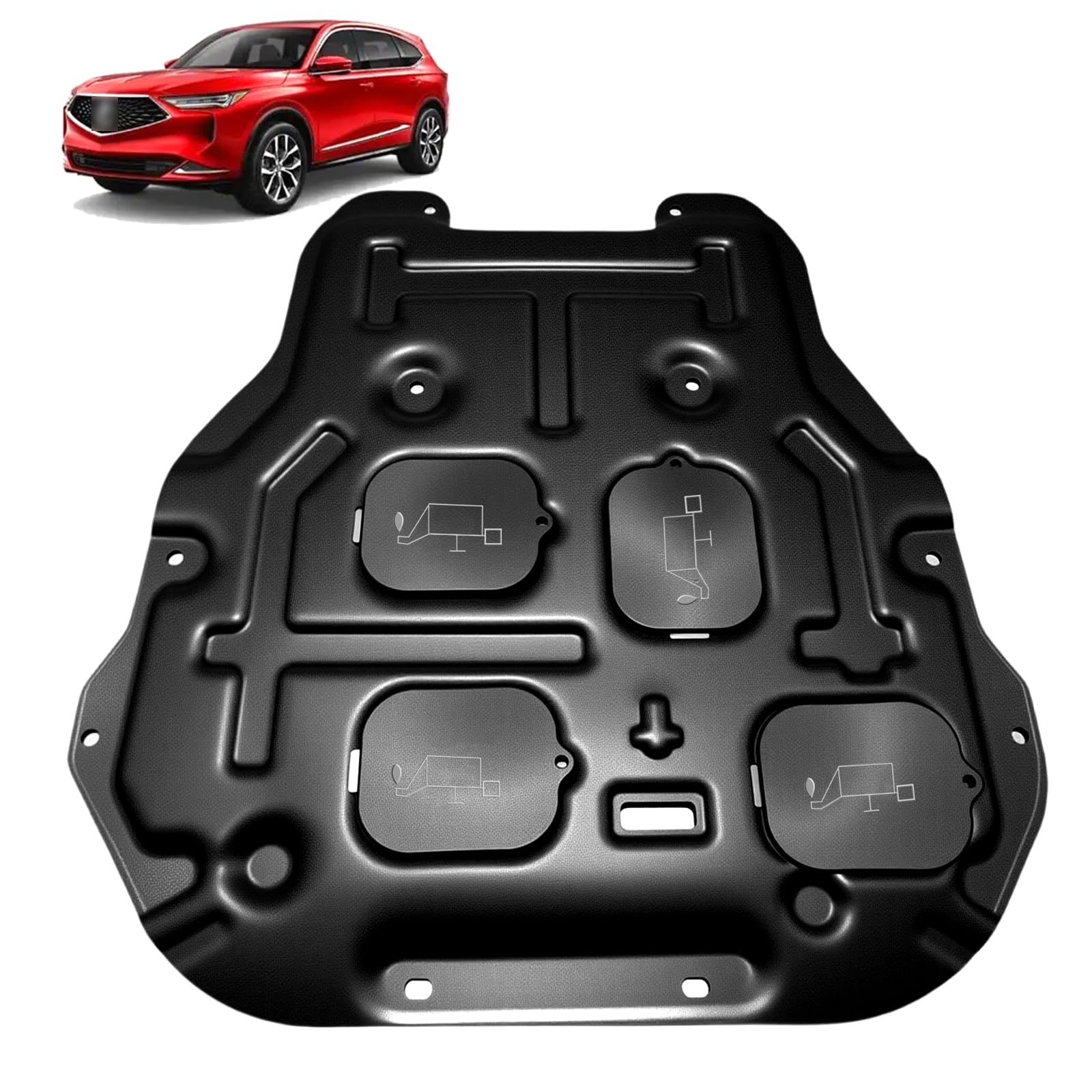 Amazon.com: Frencstr Front Engine Splash Shield Fit for 2018-2022