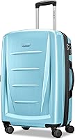 Vista 61 de Samsonite Winfield 2 Equipaje rígido con ruedas giratorias, Carbón vegetal, Grande de 28 pulgadas, a cuadros