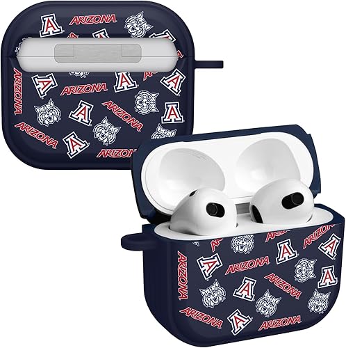Miniatura 6 de AFFINITY BANDS Arizona Wildcats Camo HDX - Funda compatible con Apple AirPods Pro Camo,Azul,Clásico,Arizona Wildcats,2-Arizona