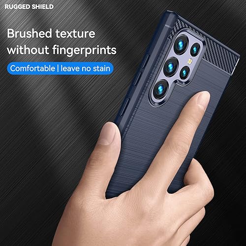 Miniatura 6 de Asuwish Funda compatible con Samsung Galaxy S22 Ultra 5G y protector de pantalla de vidrio templado, accesorios de celda, fundas protectoras para