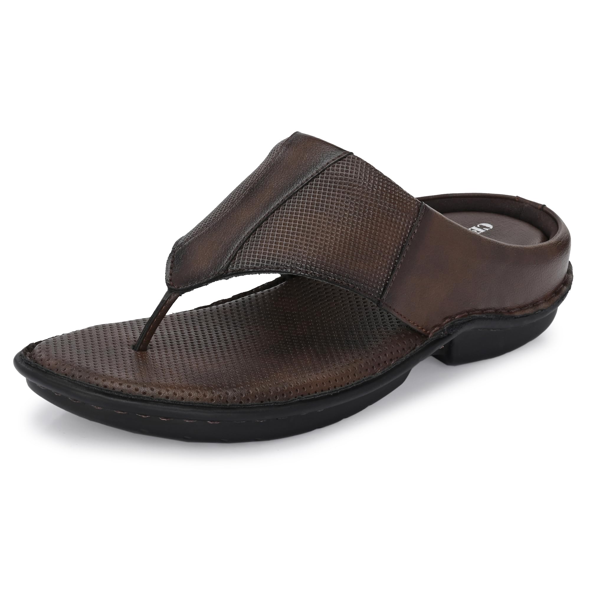centrino Men's Thong Sandals | Comfort & Style with Soft Cushioned Insole | Trendy Design with Heel Support |Non Slip Comfortable Walking Slippers (6603)-picture-11