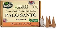 Vista 57 de Bless International Cedro 100% natural - Conos de incienso hechos a mano, sumergidos a mano, orgánicos, sin productos químicos para purificación