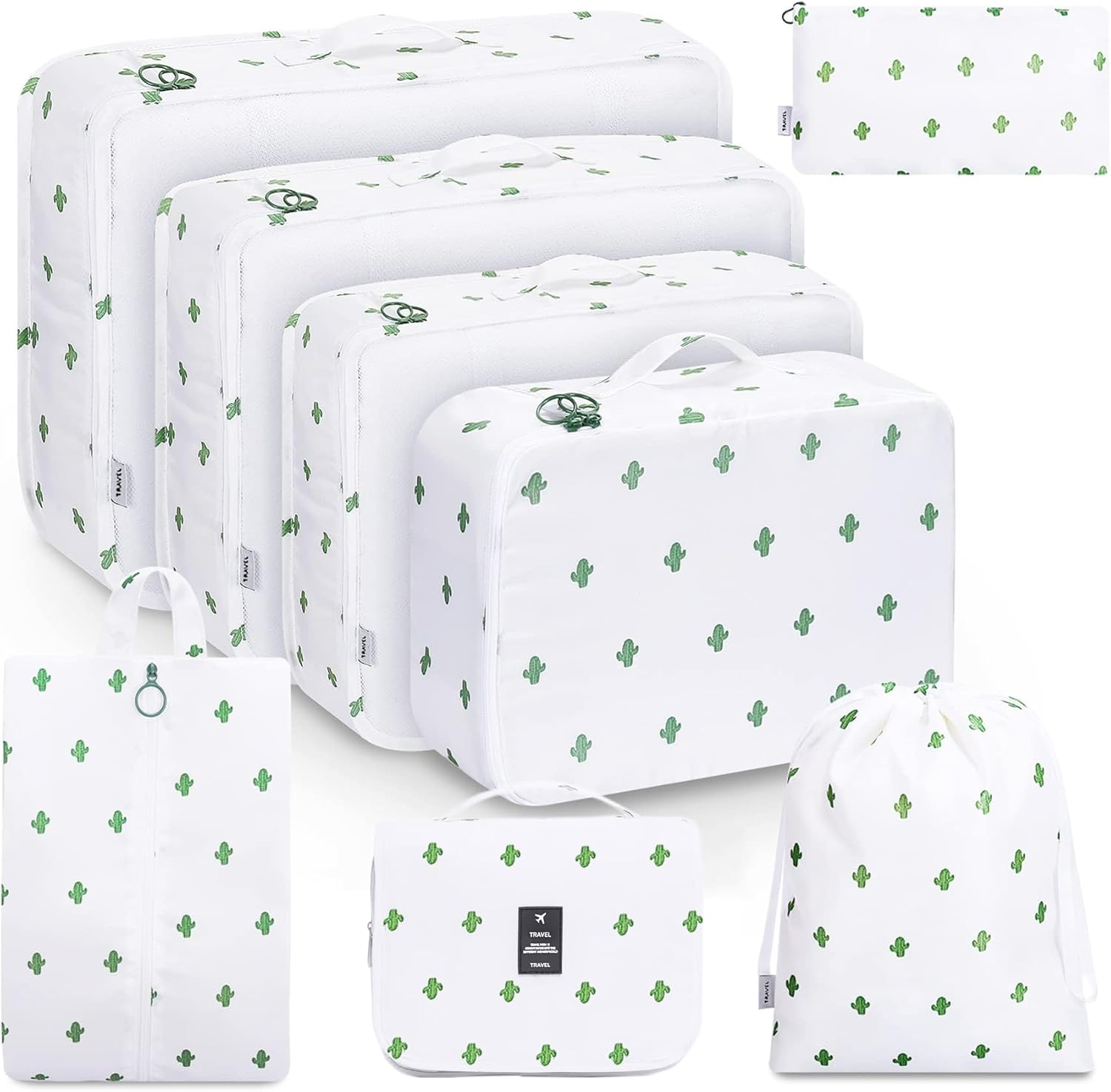 MURISE 8 Parçalı Seyahat Organizer, Valiz Düzenleyici, Tatil ve Seyahat