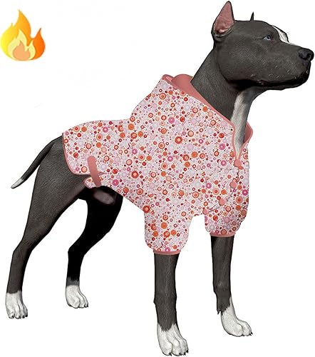 LovinPet Sudadera con capucha para perro para niño pequeño tela ligera suave y actualizada con estampado de ballena Hello There White Prints, camisa