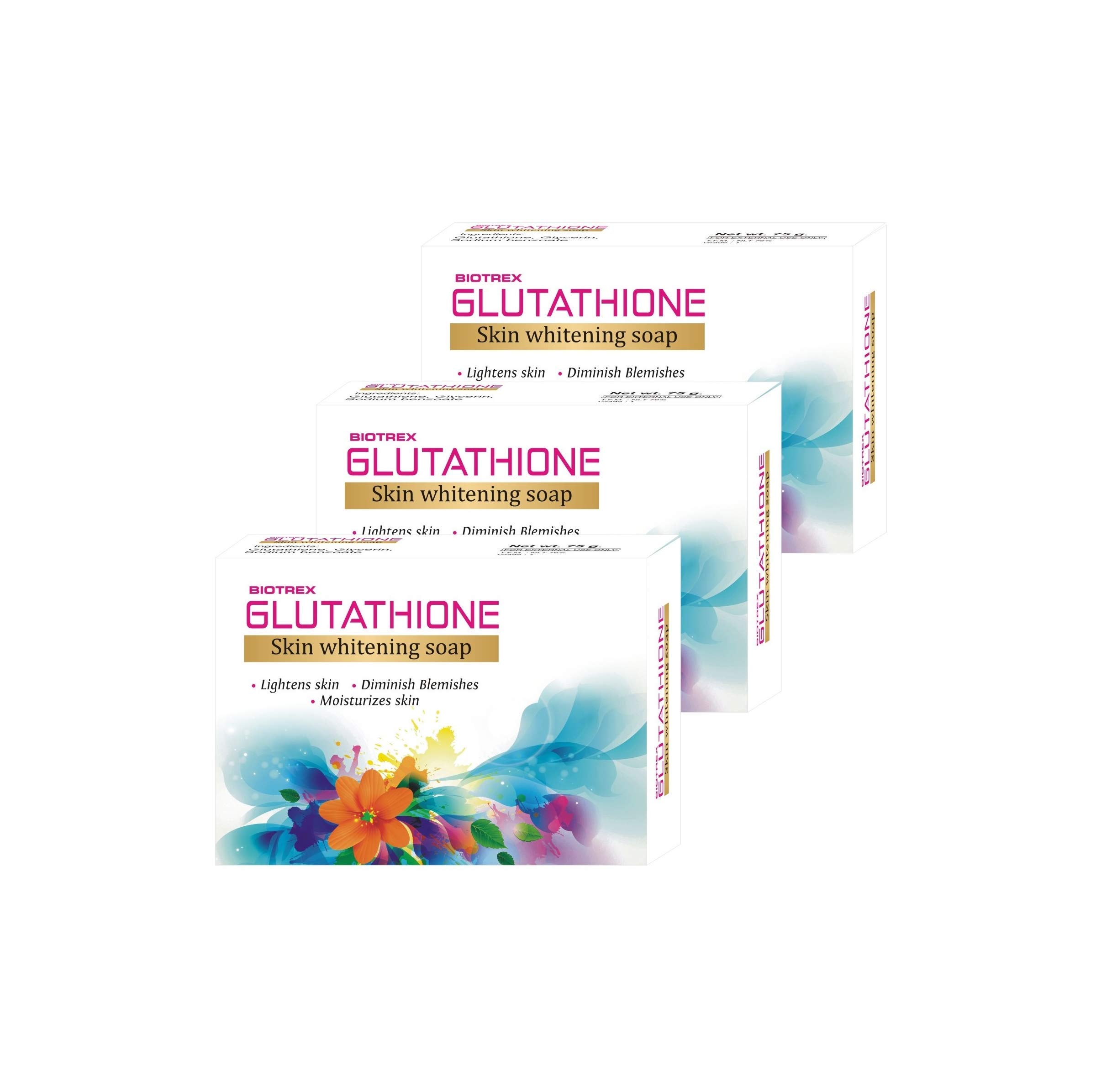 biotrex glutathione skin whitening soap review Buy Biotrex Nutraceuticals Glutathione Skin Whitening Soap - 75gm Combo  Pack of 3 Online at Low Prices in India