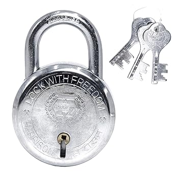 Harrison T-26 LITE/BCP-0533 Painted Finish Key Pad Lock (Silver, )