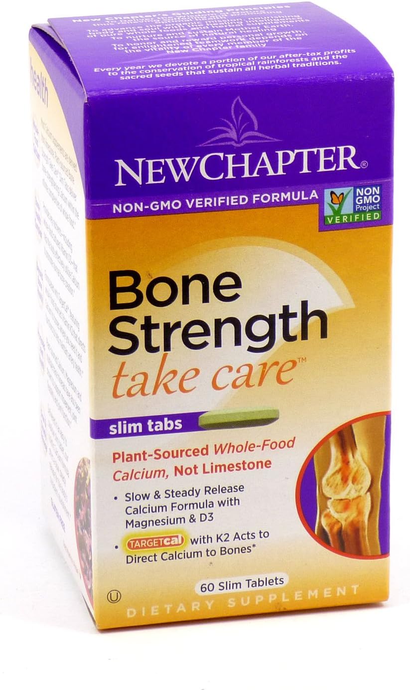 New Chapter's Bone Strength Take Care, 60 Tablets (2 Pack) [Health and Beauty]