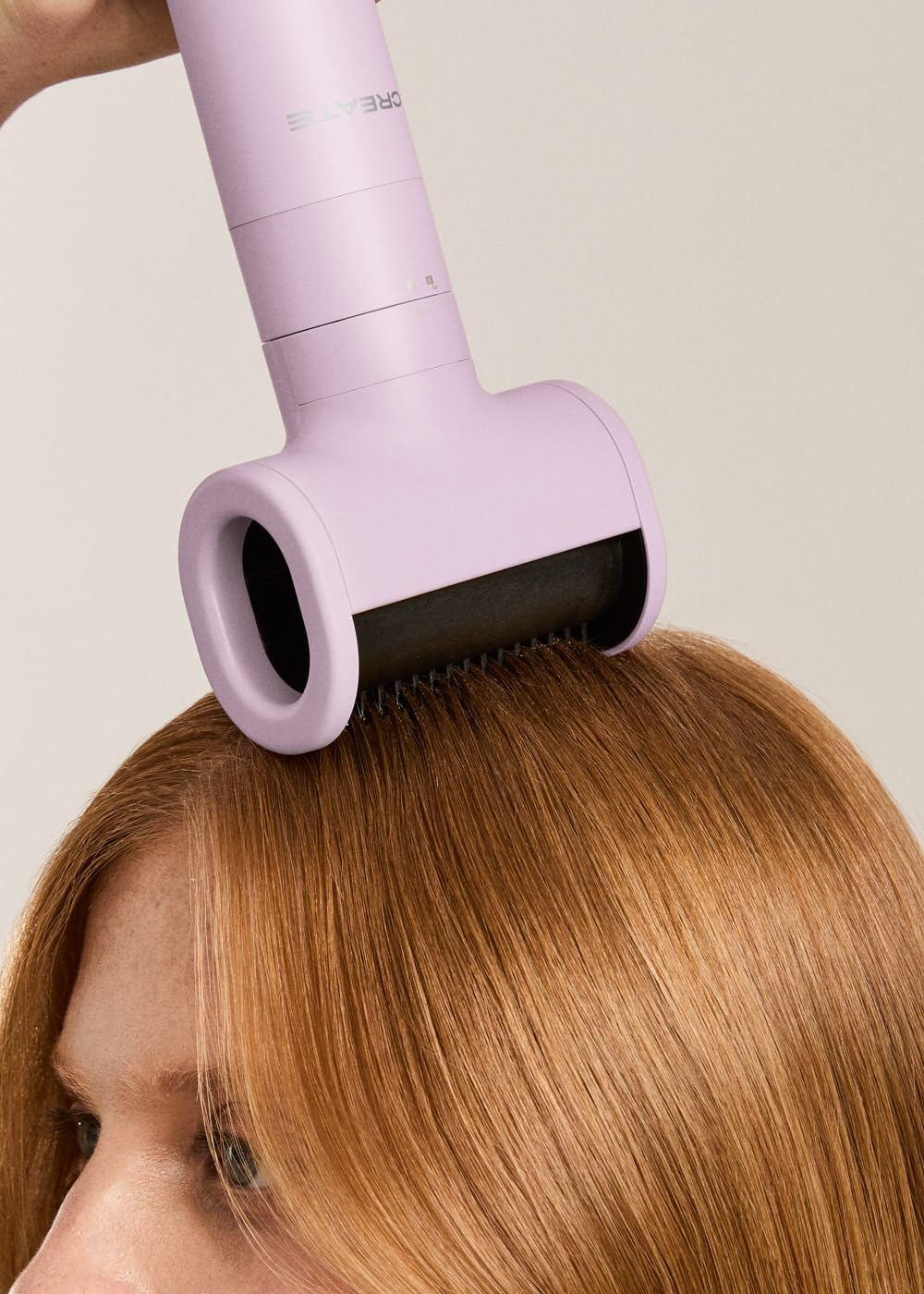 CREATE/ION STYLER PRO ADVANCE / 8-in-1-Ionen-Lufttrockner und Stylingbürste Violett/DC Brushless Motor, 2 Geschwindigkeiten, 8 Aufsätze, 3 Temperaturen, Kühlfunktion, Aufbewahrungsbox, 1400W