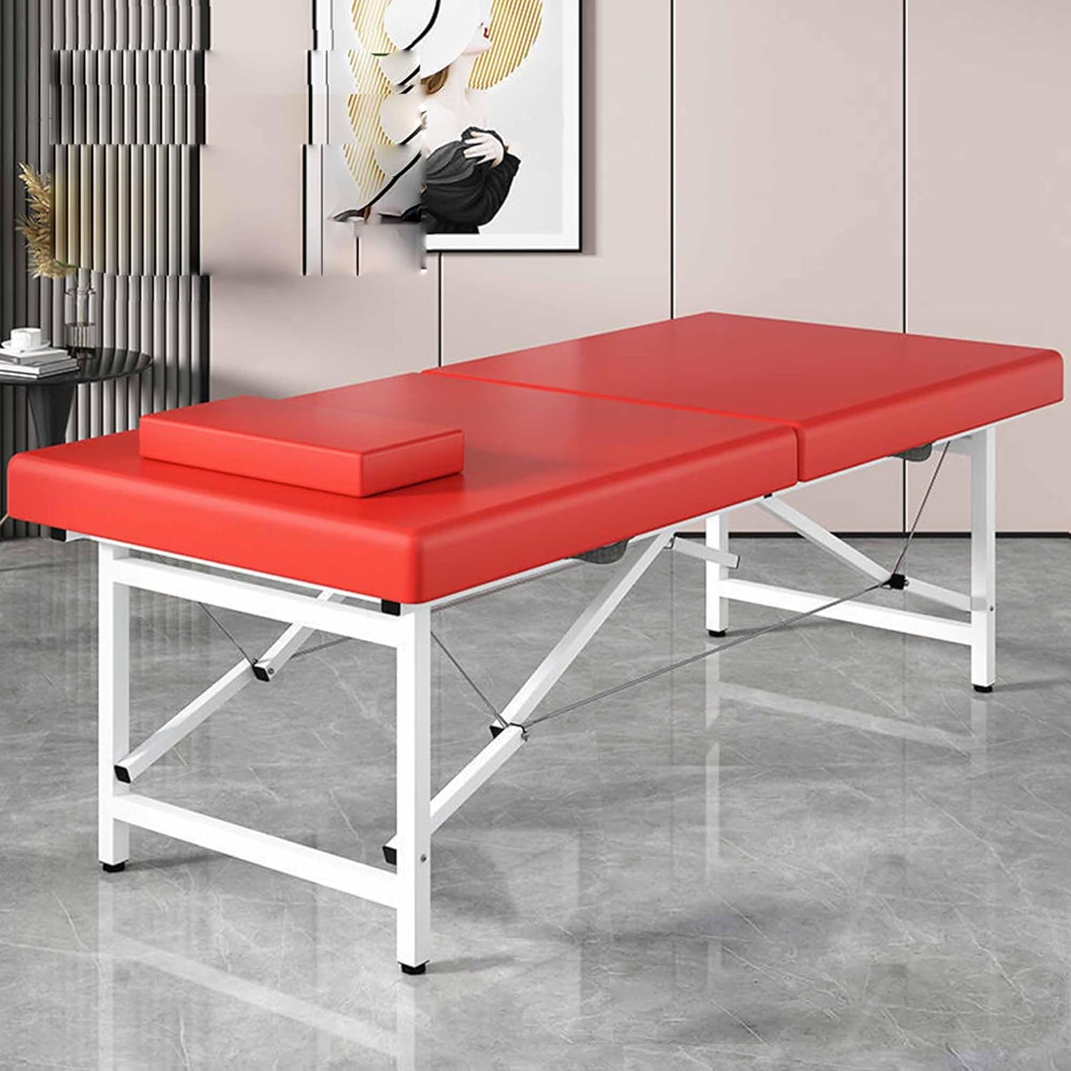 滝汗！エステサロンやダイエットにおすすめ！三つ折り遠赤ヒートマット