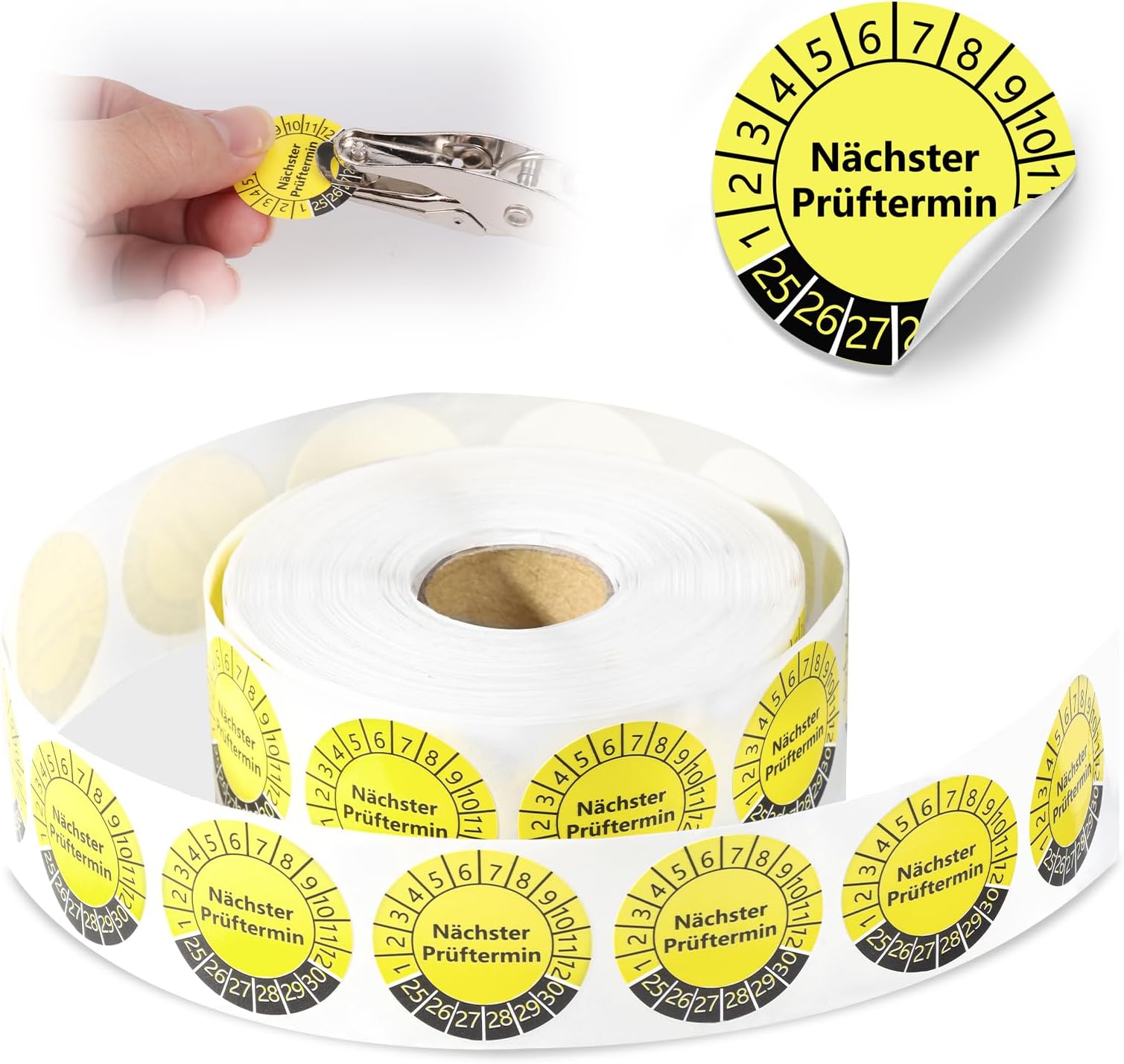 240 Stück Prüfplaketten,Nächster Prüftermin BGV DGUV UVV BGR D27 GUV :30mm B52 240 Stück Prüfplaketten,Nächster Prüftermin BGV DGUV UVV BGR D27 GUV :30mm B52