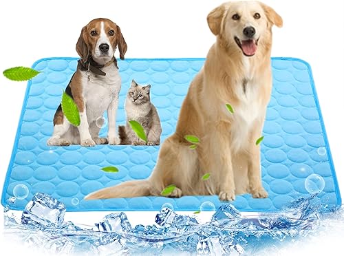 Tapete refrescante para perros, tapete refrescante para perros y mascotas, manta refrescante para perreras, jaulas, automóviles, para interiores y